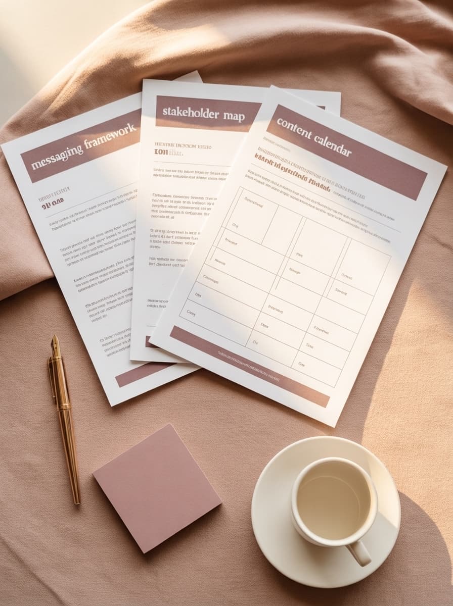 Communications Strategy Template Pack